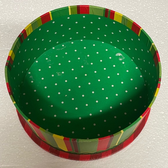 EUC “Punch Studio” Unique 3Tier Yellow, Red & Green Storage container with 1 Top - Picture 7 of 17